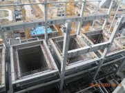 Bioler supporting steel structures for Power Station - Bełchatów